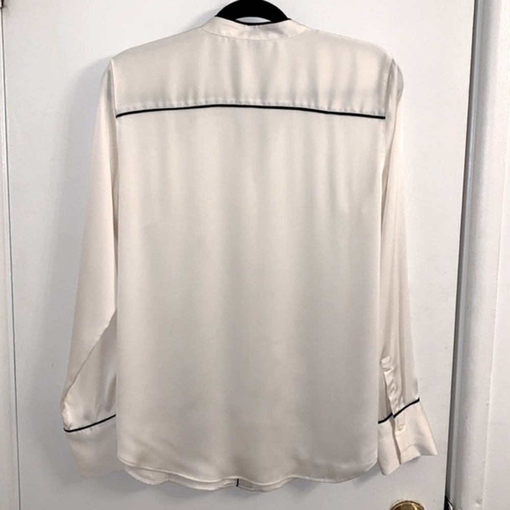 Ann Taylor Piped Button Down Top - image 2